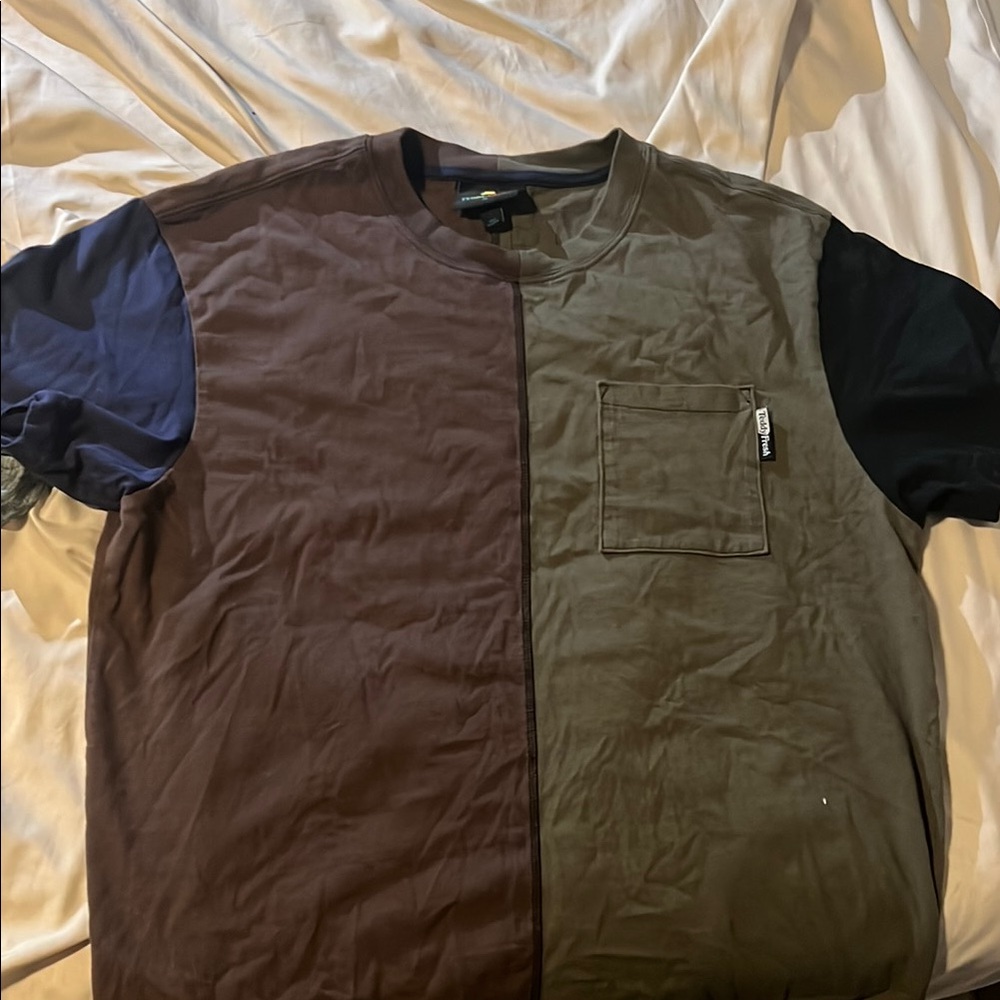 Teddy Fresh Olive Pocket Tee